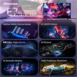 LED-телевізор Hisense 65E7S PRO (7263491) - мініатюра 2