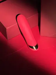 Міні-вібратор B - Series Cute Lipstick Bullet, 10.2 см (червоний) - мініатюра 10