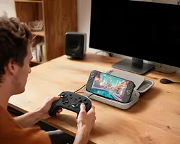 Belkin Чохол із аккумулятором 10000мА·рік для Nintendo Switch 2, Charcoal - мініатюра 6
