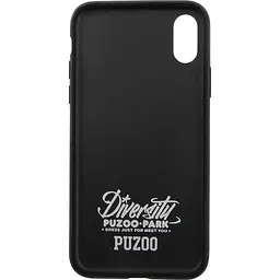 Чохол-накладка PUZOO TPU+TPU with stitchwork craft Ballon Dog iPhone X Grey - мініатюра 4