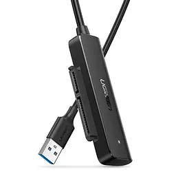 Перехідник Ugreen USB 3.0 Type-A SATA III F CM321 чорний