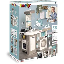 Ігровий набір Smoby Інтерактивний набір 2 в 1 Тефаль Кухня + Пральня (311050) - мініатюра 2