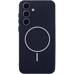 Чохол Silicone Cover Lakshmi Full Camera (AA) with Magnetic Fit для Samsung Galaxy S25 Темно-синій / Midnight blue