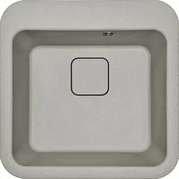 Кухонна мийка Adamant EXIST terra 500x500x190 мм, без крила 50 см