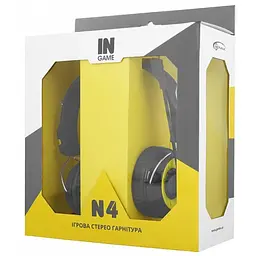 Навушники Gemix N4 Black-Yellow Gaming - мініатюра 5