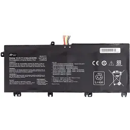 Акумулятор PowerPlant для ноутбуків ASUS ROG Strix GL503VM (B41N1711) 15.2V 4150mAh (NB431670) - мініатюра 2