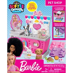 Тісто для ліплення Cra-Z-Art Barbie Зоомагазин з формами набір 10 шт. (34041CRA) - мініатюра 2