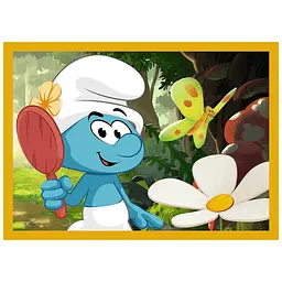 Пазл Trefl The Smurfs Життя в селі смурфів 4 в 1 (35, 48, 54, 70) (5900511346640) - мініатюра 3