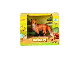 Фігурка KIDS TEAM ANIMALS тварини "Сафарі"Q9899-A89 Руда Лисиця