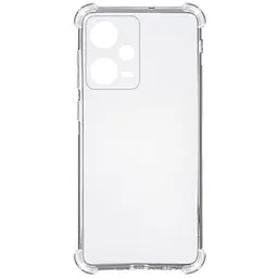 TPU чохол GETMAN Ease logo посилені кути Full Camera для Xiaomi Redmi Note 12 Pro+ 5G Безбарвний (прозорий) - мініатюра 2