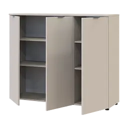 Комод Doros Рон 6 3 фасади Кашемір 120х38х100 (41516048) - мініатюра 4