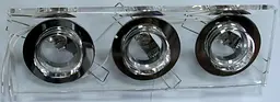 Світильник точковий Brille декоративний HDL-G141/3 CL Crystal MR16 164100
