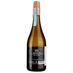 Ігристе вино Dal Bello Prosecco Frizzante San Pietro, біле, брют, 11%, 0,75 л - мініатюра 2