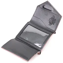 Шкіряний жіночий гаманець Grande Pelle 10х9.7х1 см acs0027016 - мініатюра 4