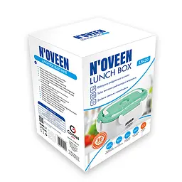 Ланч-бокс з підігрівом від 230В та 12В з термосумкою Noveen LB420 - мініатюра 10