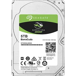 Жорсткий диск Seagate BarraCuda 2.5" 5TB 5400rpm 128MB SATAIII (ST5000LM000)