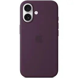 Силіконовий чохол CasePro Silicone Case with MagSafe Plum для iPhone 16 - мініатюра 4