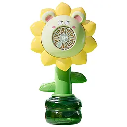 Мильні бульбашки Flower Bubble Machine BJC-5ABear-Yellow зі світлом