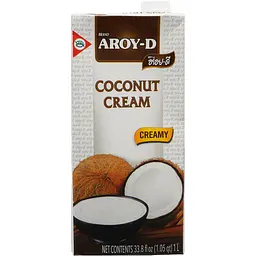 Кокосові вершки (крем) Aroy-D 85% 1 л - мініатюра 2