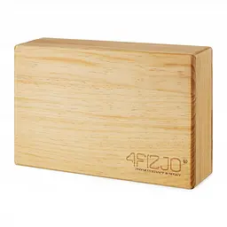 Блок для йоги 4FIZJO дерев'яний 22 x 14.5 x 7.2 см 4FJ0513 P-5907739313409