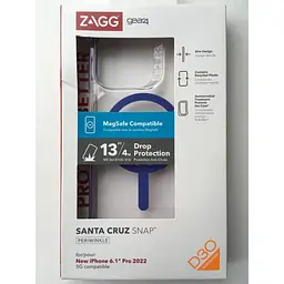 Оргінальний протиударний чохол Gear4 Santa Cruz MagSafe для Apple iPhone 14 Pro (6.1") Periwinkle 702010125 - мініатюра 4