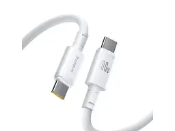 Кабель BASEUS New Braided Type-C/Type-C 100W 1m (E0426V01)