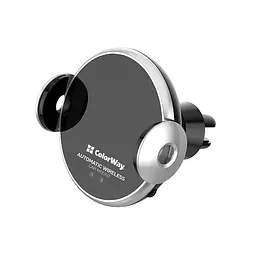 Бездротовий автомобільний зарядний пристрій ColorWay AutoSense Car Wireless Charger 2 10W Black (CW-CHAW035Q-BK) - мініатюра 10