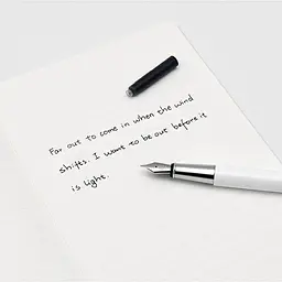 Ручка Kaco Brio K1038 Fountain Pen White [118448] - мініатюра 2