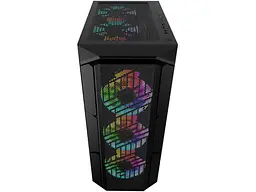 Корпус 1stPlayer XF-BK-4F7 Black - мініатюра 3