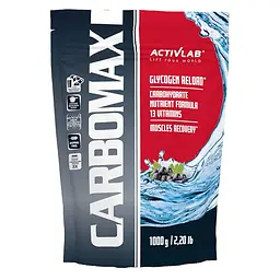 Передтренувальний комплекс Carbomax, 1 кг Чорна смородина ActivLab vit0000145