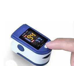 Портативний пульсометр оксиметр на палець Pulse Oximeter LK87 - мініатюра 2