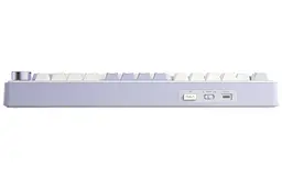 Клавіатура ігрова механічна Aula Mechanical F-75 wireless White ENG/UKR Gasket Greywood V3 switch Hot-Swap - мініатюра 5
