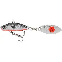 Тейл-спінер Savage Gear 3D Sticklebait Tailspin 65 mm 9 g Black Red
