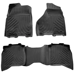RAM 1500 Crew cab 2009-2018 комплект 3D килимків з 4 штук