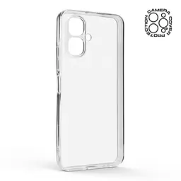Прозрачный чехол для TECNO Spark Go 2 4G (KM4) с защитой камеры, тонкий, силиконовый, бесцветный, ударопрочный, противоударный бампер с закрытой камерой, ArmorStandart (ARM87138) - мініатюра 2