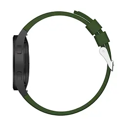 Ремінець силіконовий для смарт-годинника BeWatch Four Samsung Galaxy Watch 4/5/Pro Зелений (0133308) - мініатюра 3