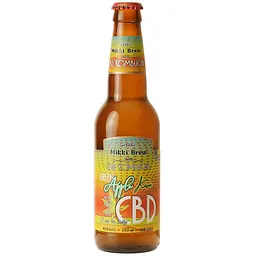 Напій слабогазований Mikki Brew CBD Kombucha Green Apple Kiwi 0.35 л