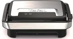 Електричний гриль Tefal Inicio Compact GC270D10, 1000 Вт, функція паніні, сріблястий / чорний - мініатюра 2