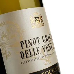 Вино Aristocratico Pinot Grigio Delle Venezie DOC біле сухе 0.75 л - мініатюра 3