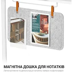 Настільна полиця-органайзер OfficePro DS253W White (DS253W) - мініатюра 3