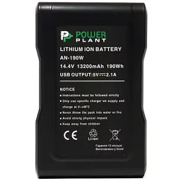 Акумулятор до фото/відео PowerPlant Sony AN-190W, 13200mAh (DV00DV1418)
