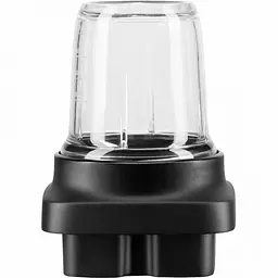 Набір до блендера KitchenAid 2 стакани х 200 мл з кришкою і ножовий блок (5KSB2040BBB) - мініатюра 2