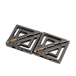 Затискачі для сосків з важкою підвіскою LOCKINK Adjustable Nipple Clamps with Heavy Pendant, під срібло - мініатюра 6