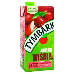 Напій соковмісний Tymbark Яблуко-Вишня 1 л
