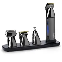 Набір для стрижки Babyliss Super-X Metal Black Edition для голови, вусів, бороди, носа і тіла чорний (MT991E)