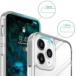 Чохол-накладка BeCover Space Case для Apple iPhone 14 Pro Max Transparancy (708584) - мініатюра 3