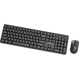 Комплект (Клавіатура та миша) Gembird KBS-WMS-01-CYRL Black (KBS-WMS-01-CYRL) - мініатюра 3