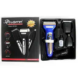 Електробритва Gemei GM-561 3в1 акумуляторна 3W Blue (3_02790) - мініатюра 4