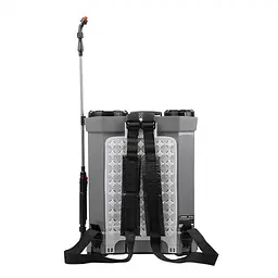 Обприскувач INTERTOOL DT 9016 акумуляторний ранцевий, обєм 16 л, продуктивність 3.1 л хв, акумулятор 12 В 8 Аг - мініатюра 6
