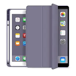 Чохол-книжка BeCover Tri Fold Soft TPU з кріпленням Apple Pencil для Apple iPad 10.2 2019/2020/2021 Purple (706746) - мініатюра 2